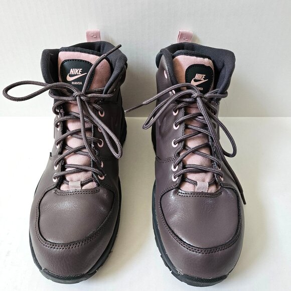 Nike Shoes Girls 6.5 Manoa LTR Big Kids Leather All Weather Boots BQ5372 - Picture 4 of 13